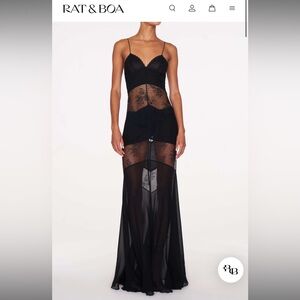 VENEZIA LACE SLIP DRESS Rat & Boa